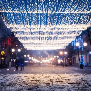 Световое оформление территории